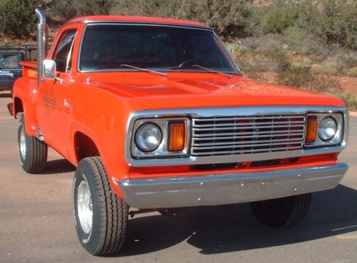 1978 dodge little red express truck 4x4 with 440 engine