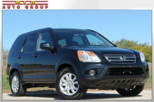 2006 cr-v ex se 4x4 immaculate one owner! low miles! outstanding value!