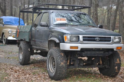 Lifted 1994 toyota xtra cab 4x4 with extras