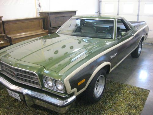 1973 ford ranchero brougham squire, one owner 36yrs! no reserve!