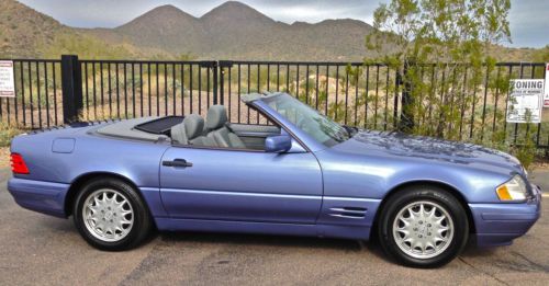 1997 mercedes benz sl320 roadster coupe convertible 40th anniv edition 35k miles