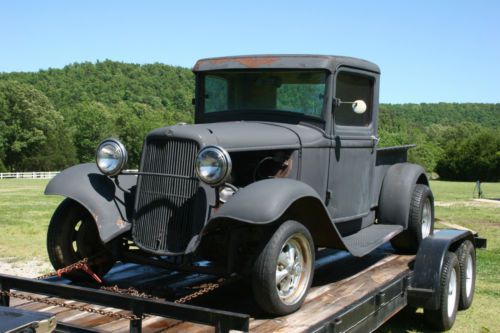 1933 ford pickup head start hot rod project