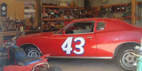 Nascar themed 1974 dodge charger runs and drives. great project. fun to drive!