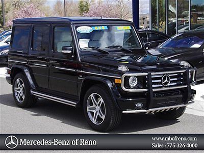 Low miles certified 2008 mercedes-benz g55 amg 4wd monster *navi *heated seats
