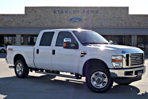 2010 ford super duty f-250 4x4 crew cab fx4 certified one owner low miles