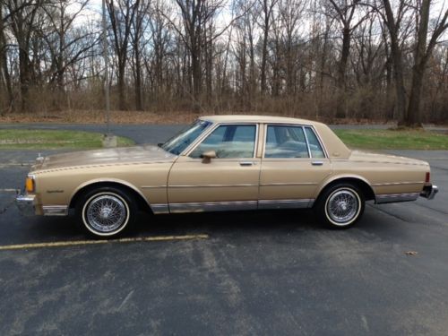 1985 chevrolet caprice classic - purchased new - one owner