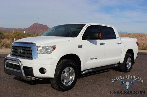 2007 toyota tundra crew cab 4x4 limited v8 loaded extra clean!