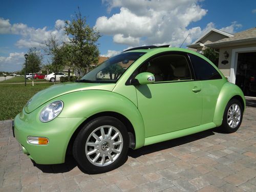2004 volkswagen beetle gls hatchback - excellent - low low mileage