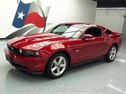 2011 ford mustang gt 5.0 6-speed spoiler only 28k miles texas direct auto