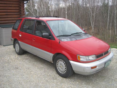 1993 mitsubishi expo awd 116,000. fully loaded. power moonroof. very good condit