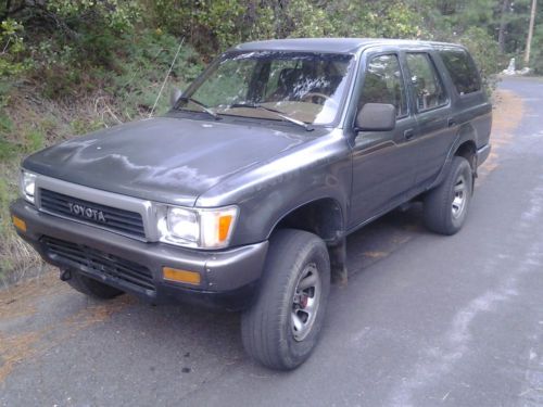 &#039;91 4runner 4x4 22re rebuild 5spd manual transmission - great project