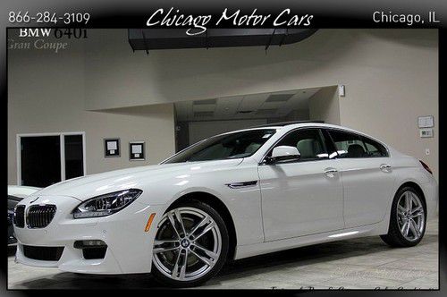 2013 bmw 640i gran coupe m sport package $88k+ list premium sound leds apps wow$