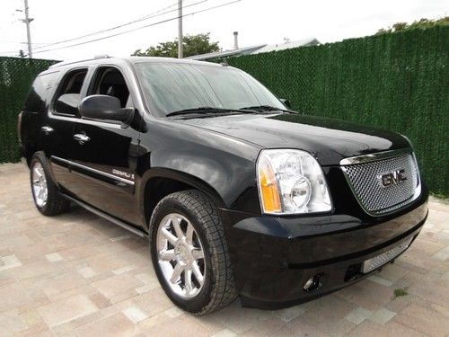 08 denali awd 4wd navigation rear dvd very clean low miles florida driven loaded