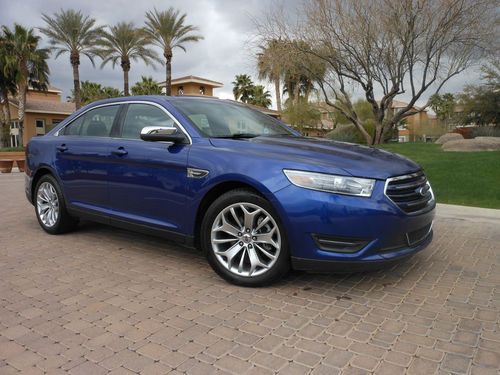 2013 taurus limited.leather/sync/moon/19's/blis/camera/sensors/loaded/no reserve