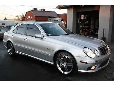 2003 mercedes benz e55 amg sedan 469 hp very fast clean pa inspected must drive
