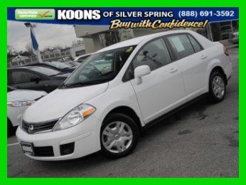 2011 nissan versa 1.8 sdn 1 owner! gas saver! showroom condition! priced to go!!