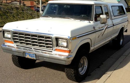 1979 ford f-350 supercab 2wd auto lifted