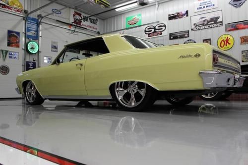 1965 ss chevelle pro touring air ride 327 4 speed  nice car
