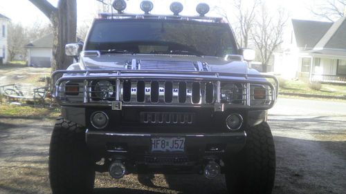 2003 hummer h2 low miles.lifted
