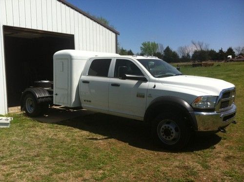 2012 dodge ram 4500 4dr cab/chassis with kenworth sleeper. loaded and work ready