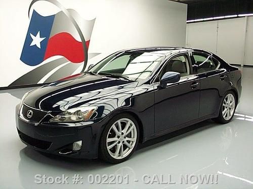 2006 lexus is350 leather sunroof paddle shift only 85k texas direct auto