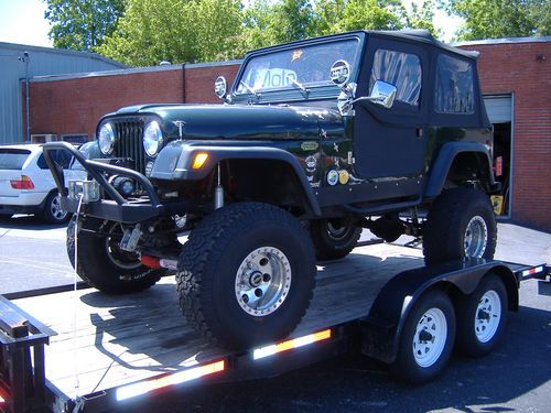 Jeep cj7 all custom, must see l@@k