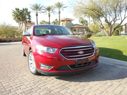 2013 ford taurus limited **no reserve** navi, leather, camera. 2850 miles 4dr v6