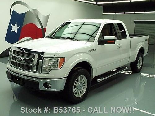 2010 ford f-150 4x4 lariat supercab htd seats 52k miles texas direct auto