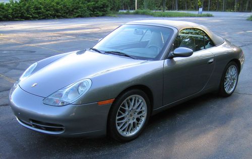 2001 porsche 911 carrera convertible only 37,000 miles!!  one owner!!