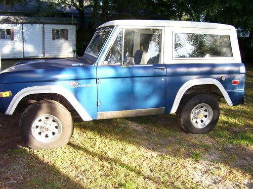 1976 ford bronco 4x4  302  at  ps  pb