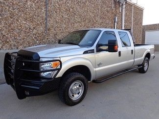 2011 ford f250 xl crew cab long bed-powerstroke diesel-4x4-power package-clean
