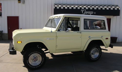 1974 ford bronco 4x4 convertible/restored-302 v8, manual-only 68k miles!