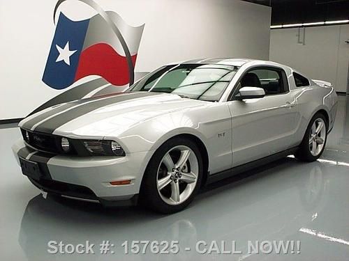 2010 ford mustang gt premium automatic leather 19's 28k texas direct auto
