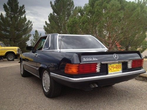 Mercedes-benz 500sl 1986 euro imported by military officer