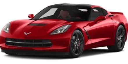 2014 chevrolet corvette stingray coupe~z51~torch red~6 speed automatic~3lt~