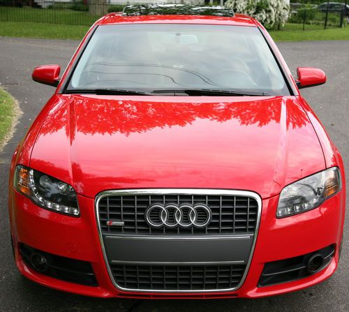 2008 audi a4 / 2.0 t / fwd / s-line / led r8 headlights + hid carfax available