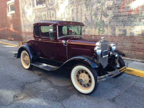 1930 ford model a coupe - nice &amp; ready to drive!