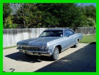 65 chevy impala sport coupe all original only 69,000 miles no reserve
