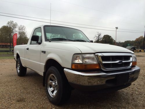 2000 ford ranger 2dr regular cab (white) automatic 2.5l low mileage!!!
