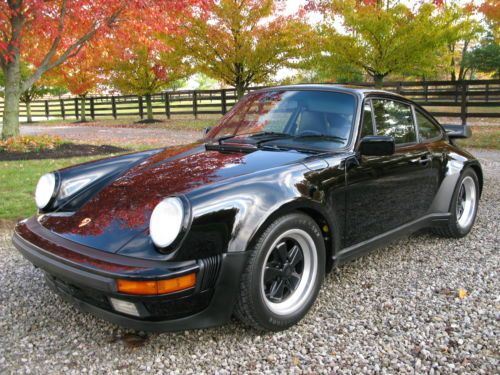 One owner 1987 porsche 930 with only 25k miles books manuals and keys gorgeous!