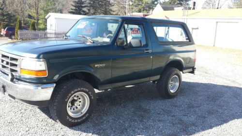 1995 ford bronco xl  in good condition . many new parts. 5.0 liter