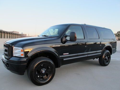 2005 ford excursion limited turbo diesel 69k miles 4x4 dvd spotless no reserve !