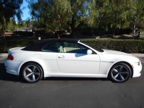 2009 bmw 650i convertible - sports package