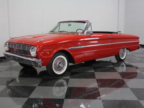 Nice falcon convertible, straight six motor, ford-o-matic trans, power top