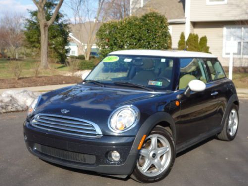 Mini cooper hardtop coupe heated leather sunroof auto sport traction no reserve