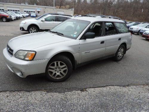 2004 outback, no reserve, no accidents, looks and runs fine, low miles