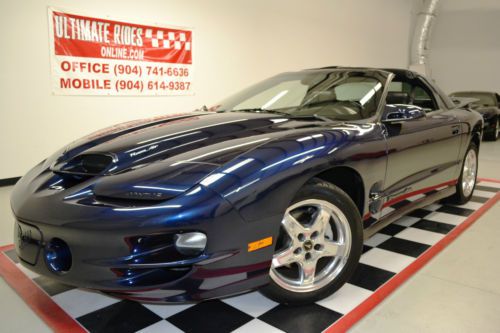 2002 firebird trans am  ram air  ws6  manual  leather 1 owner  9k miles  as new!