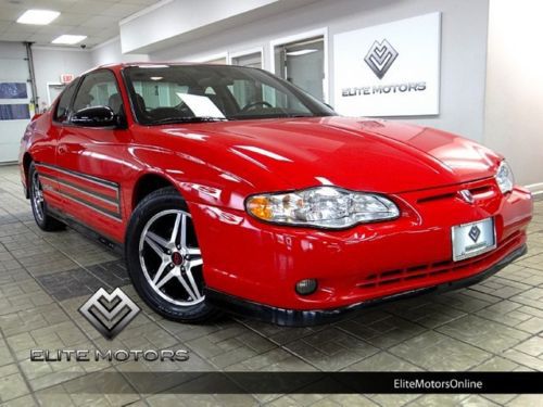04 chevy monte carlo ss dale jr. edition supercharged heated seats moonroof