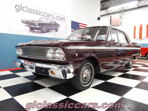 1963 ford fairlane 500 v8 22k original miles perfect and colectable low reserve
