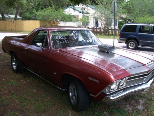 1968 el camino ss clone,muscle car, hot rod, cool,holy cow that things fast !